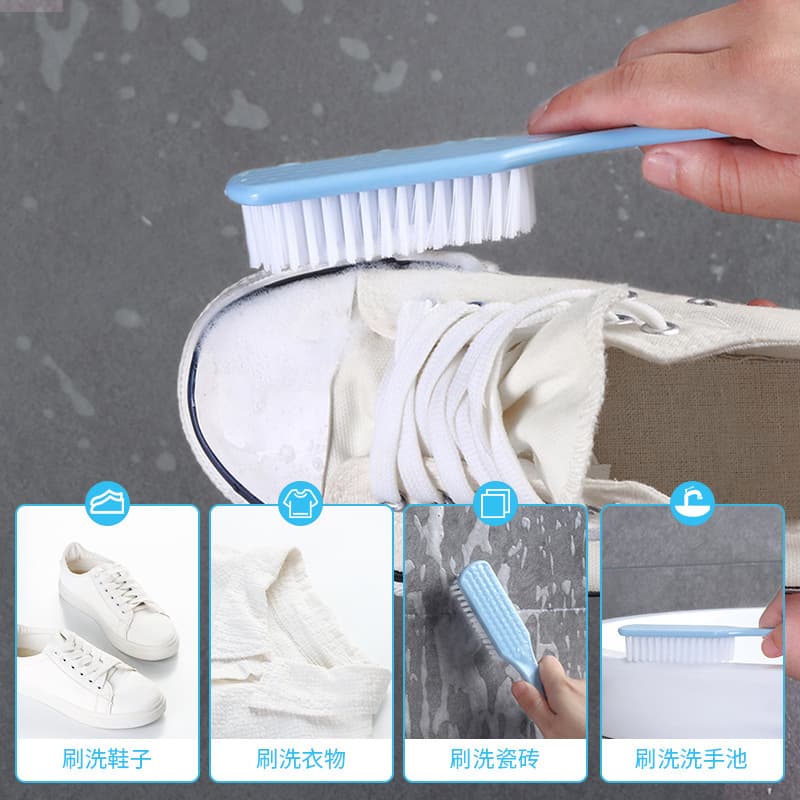 (Wholesale), universal plastic hygienic brush for home use for laundry soft-bristled 4