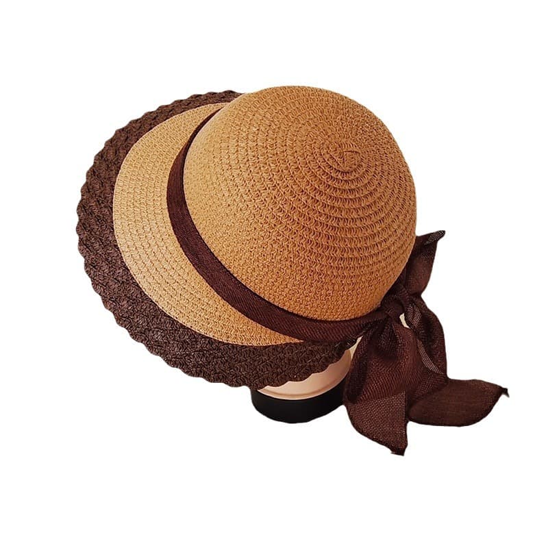 Fashionable beach universal foldable sun hat, simple and elegant design, sun protection 5
