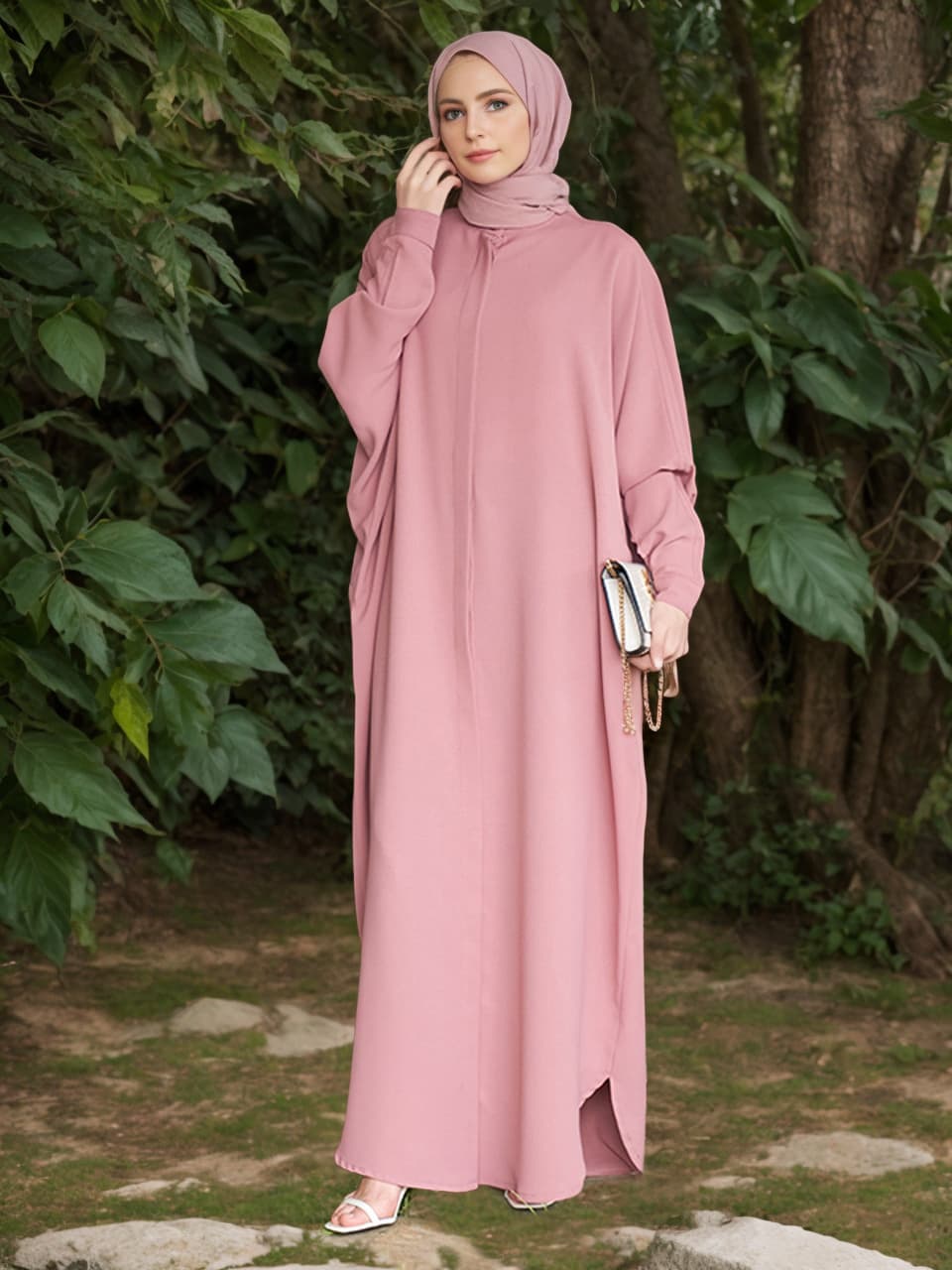 Fashion Batwing Long Robe - Southeast Asia Style 4