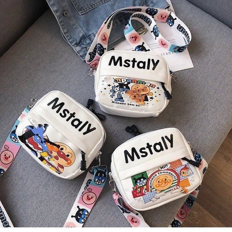 Cartoon universal small bag, one-shoulder bag, western style