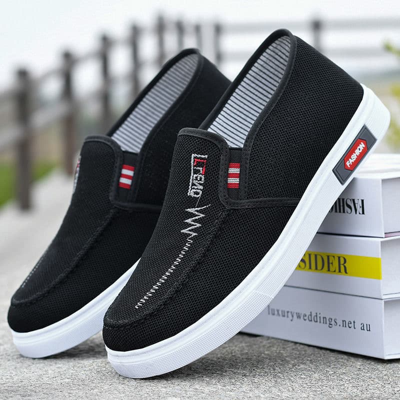 Autumn non-slip casual Beijing cloth slippers, sneakers, cloth breathable shoes, sports espadrilles, low heel, work shoes 3