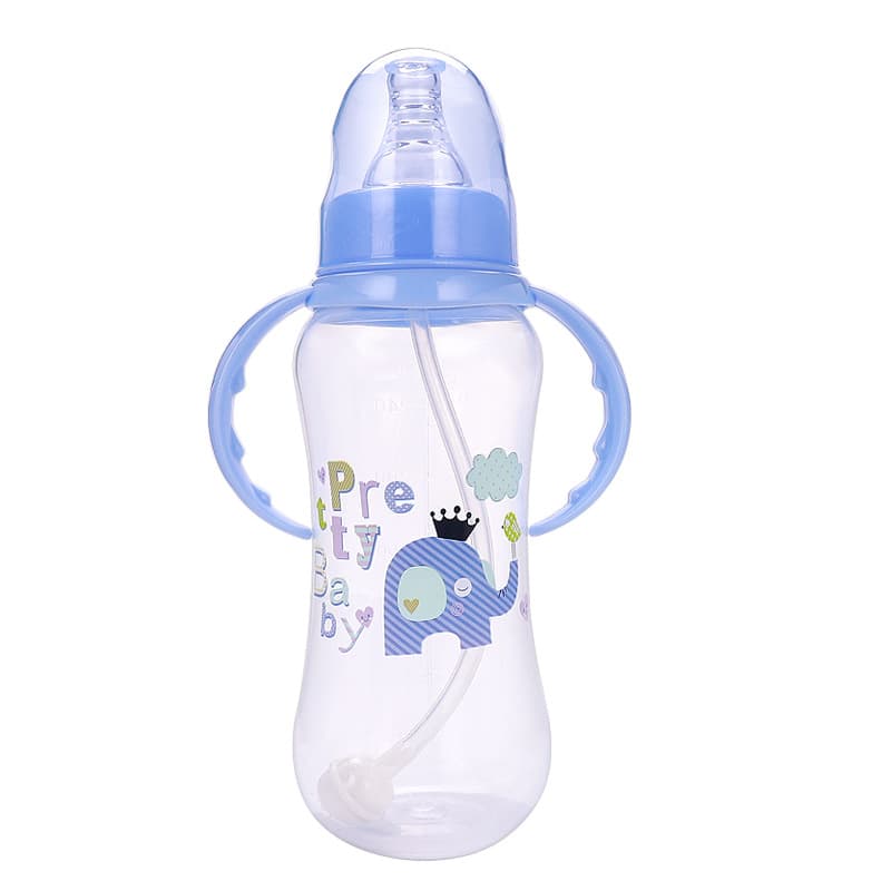 (Wholesale), children's shatterproof feeding bottle for new born, 280 ml 5