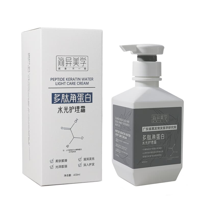 White medical cream, conditioner, revitalizing hair mask, intense hydration 5