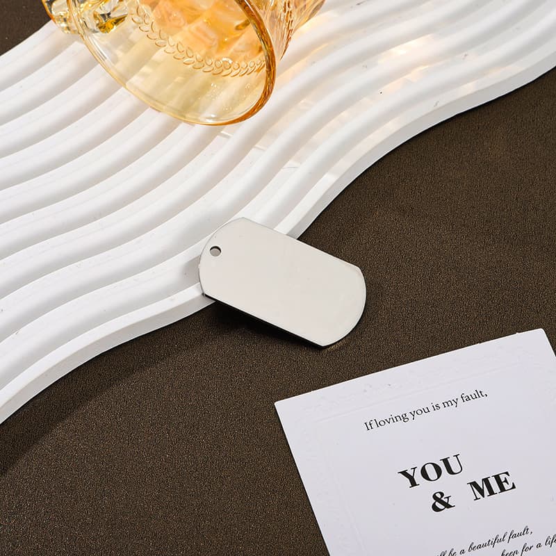 Accessory stainless steel, necklace, polishing cloth, mirror effect 4