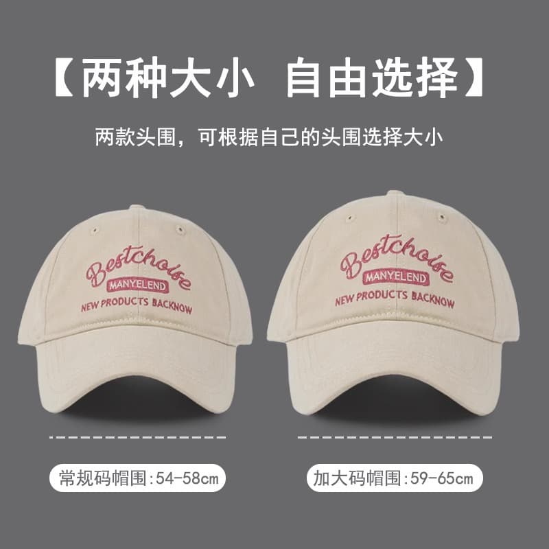 Hat, summer genuine retro baseball cap, American style 3