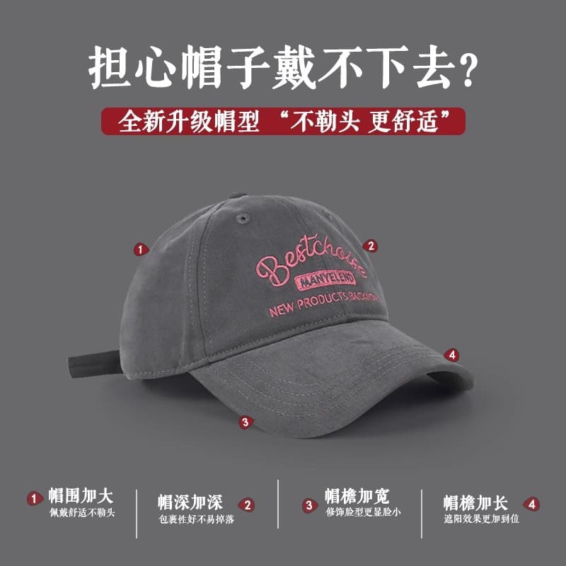 Hat, summer genuine retro baseball cap, American style 4