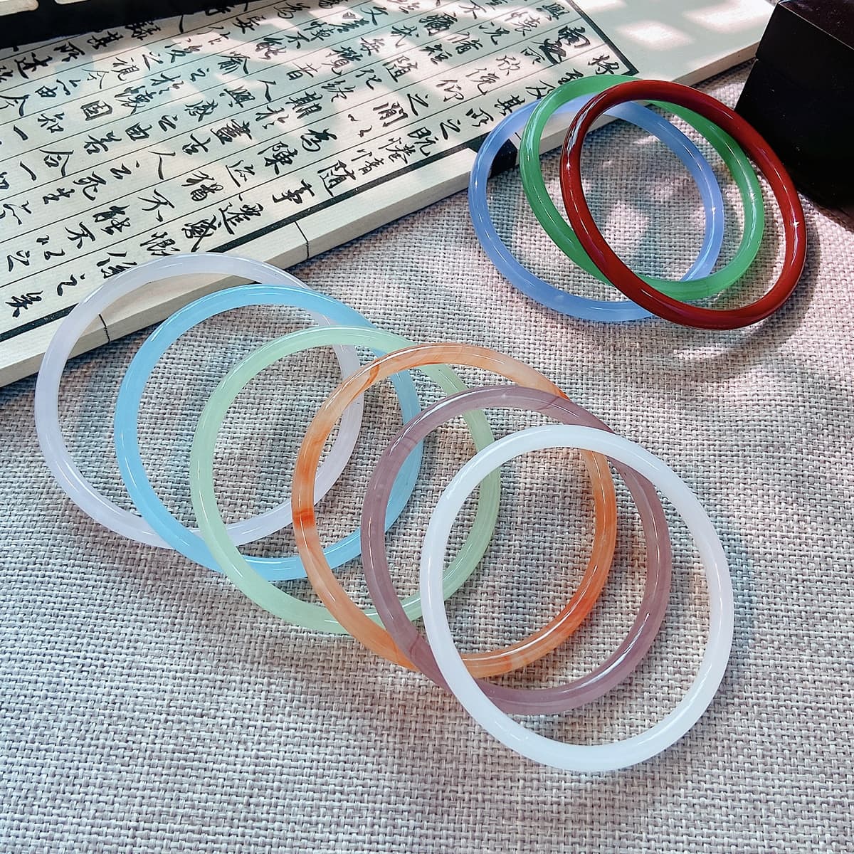 Glass bracelet, Hanfu, accessory 1