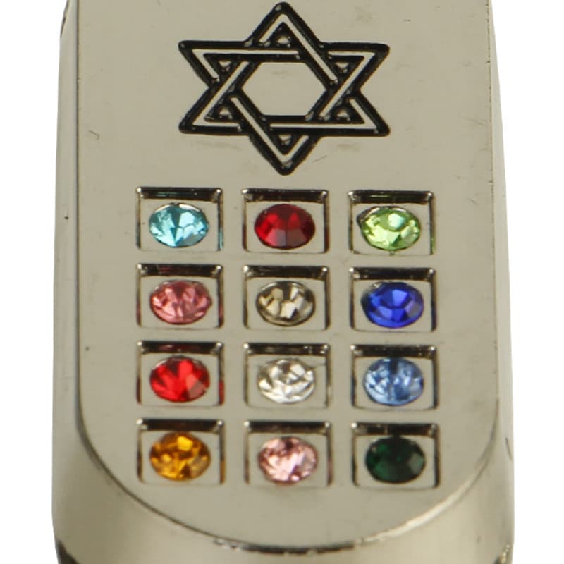 Israel Jerusalem Hoshen Mezuzah Traveler Prayer Scroll Protection Cart Jewish Gift Wholesale 4