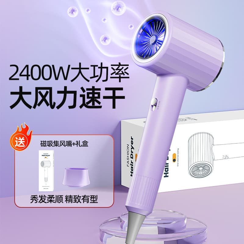 Cross -border high -speed hair dryer high -power household hair salon hair dryer blue light negative ion hair hair blastin factory 2
