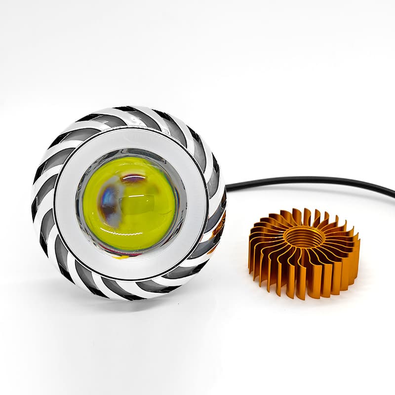 Electric car, LED three-wheeled bike, modified lights, lantern 2