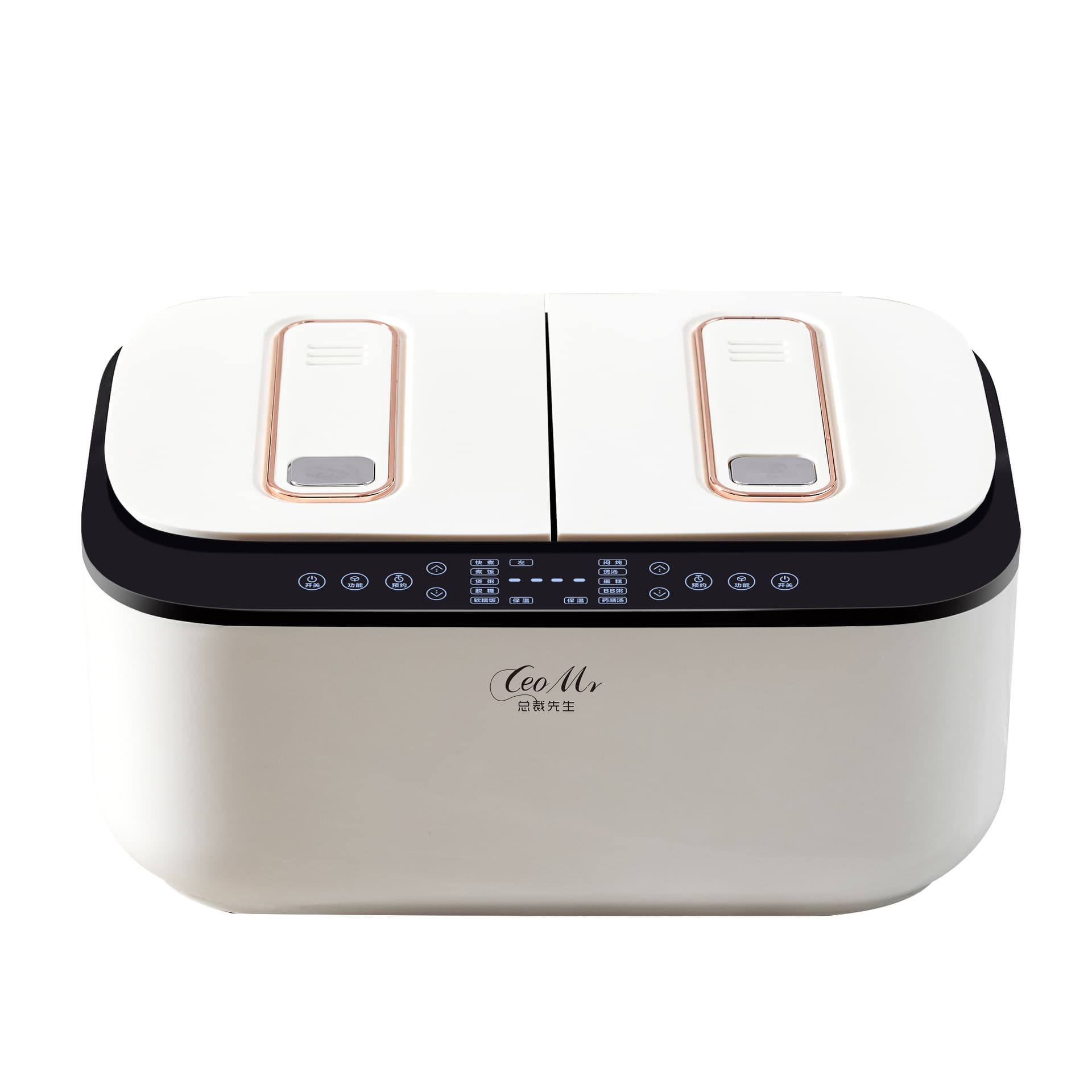New double gallbladder rice cooker home 5L smart touch screen multifunctional two -in -one double -speaking cooking rice cooker gifts 5