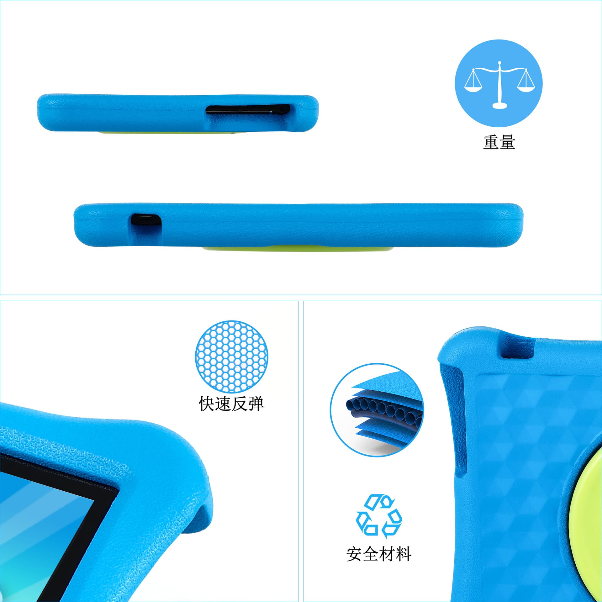 (Cross-border trading), tablet laptop, shockproof learning machine, 10 inch, Android 12, 64G, training 2