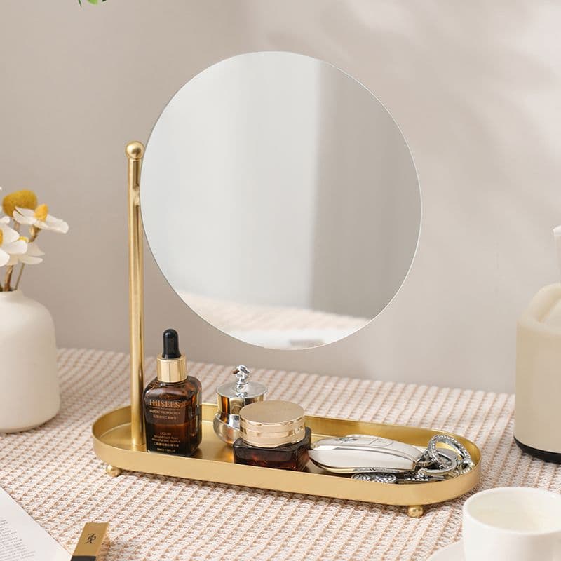 High quality table dressing table for bedroom, rotating mirror, internet celebrity 1