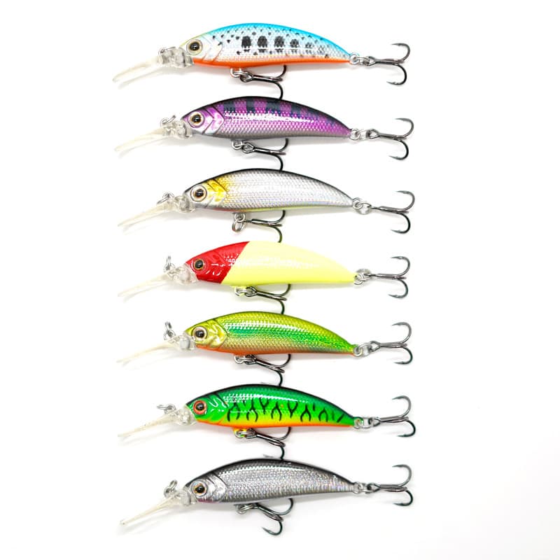 Yuyue Long Tongue Robber Minnow Long-distance Lure Bait Submersible Hard Bait False Bait Bionic Bait Fish Hook Wholesale Micro Object 2