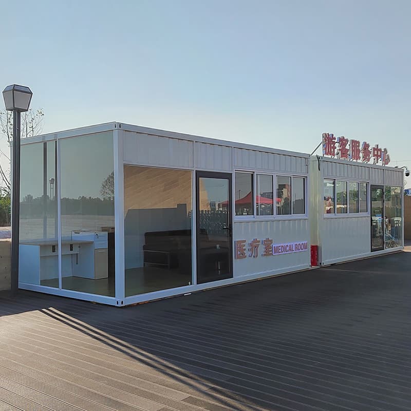 Container shop office supermarket shop milk tea commercial snack stall commercial pedestrian street container commercial room 4