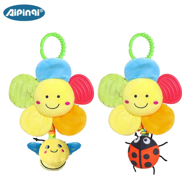 (Wholesale), children's toy, music box, pendant, crib for bed, new collection, flowered 5