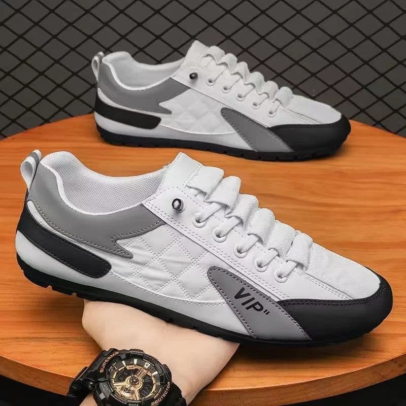 Shoes made of soft leather, set, non-slip slip-ons, casual footwear, soft sole 3