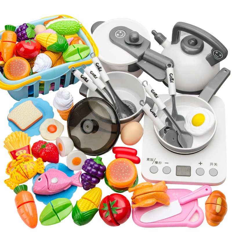 (Cross-border trading), family realistic toy for cutting, children's kitchenware for boys and girls, Birthday gift 1