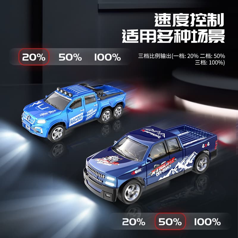 (Cross-border trading), small remote control car, lightweight adjustable toy car, realistic alloy car, 4G, scale 1:64 2