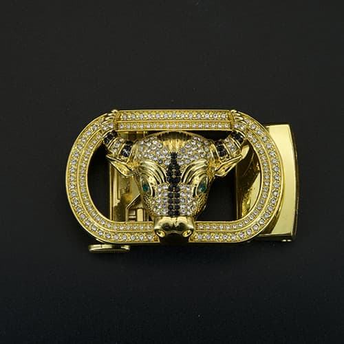 The new men's automatic deduction alloy deduction belt belt belt buckle dragon head and beef head accessories manufacturer wholesale on behalf of 3