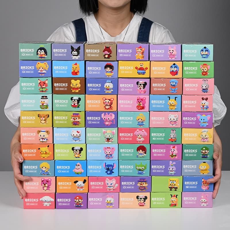 (Cross-border trading), cartoon constructor, doll, toy, Birthday gift 2