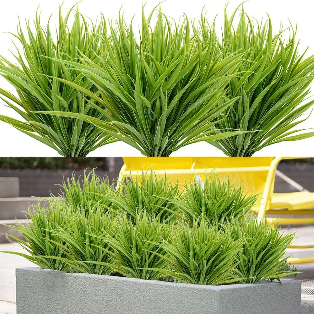 Amazon artificial outdoor plants, green plants, landscaping, living room, balcony, study, garden, simulated flowers and plants decoration 2