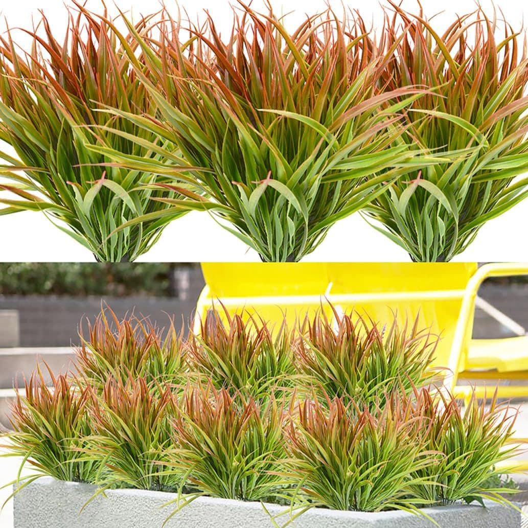Amazon artificial outdoor plants, green plants, landscaping, living room, balcony, study, garden, simulated flowers and plants decoration