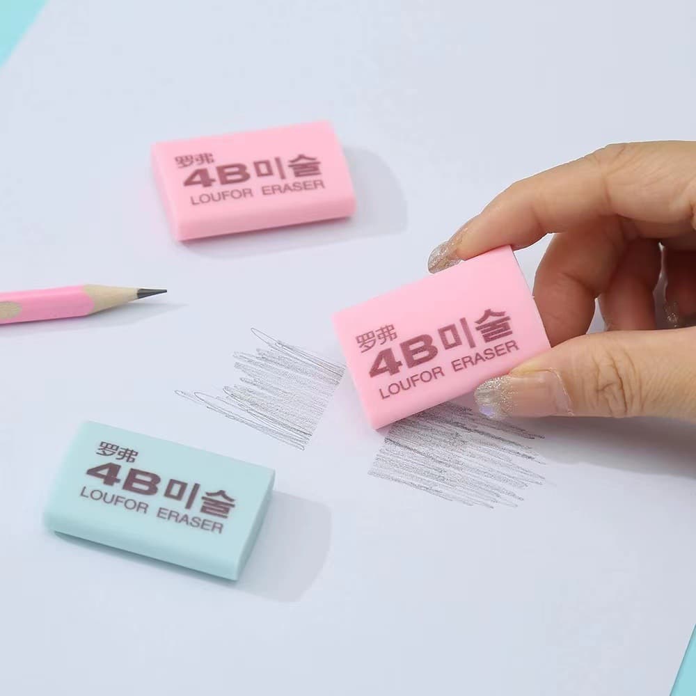 罗弗 Eraser for students, art pencil 3