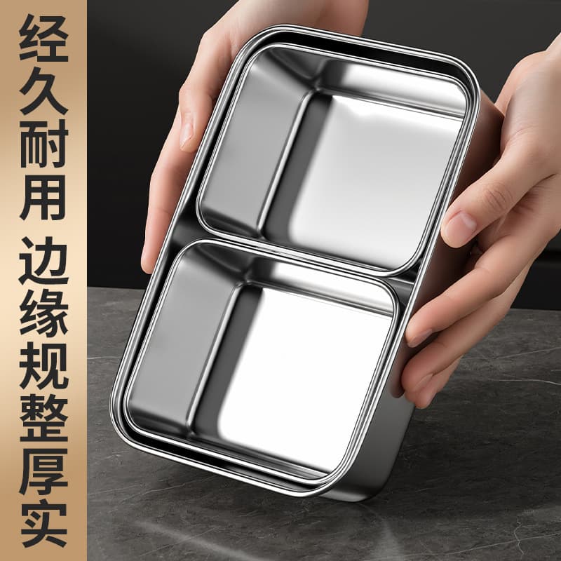 (Cross-border trading), mini box stainless steel, square lunch box, thermos for students 3