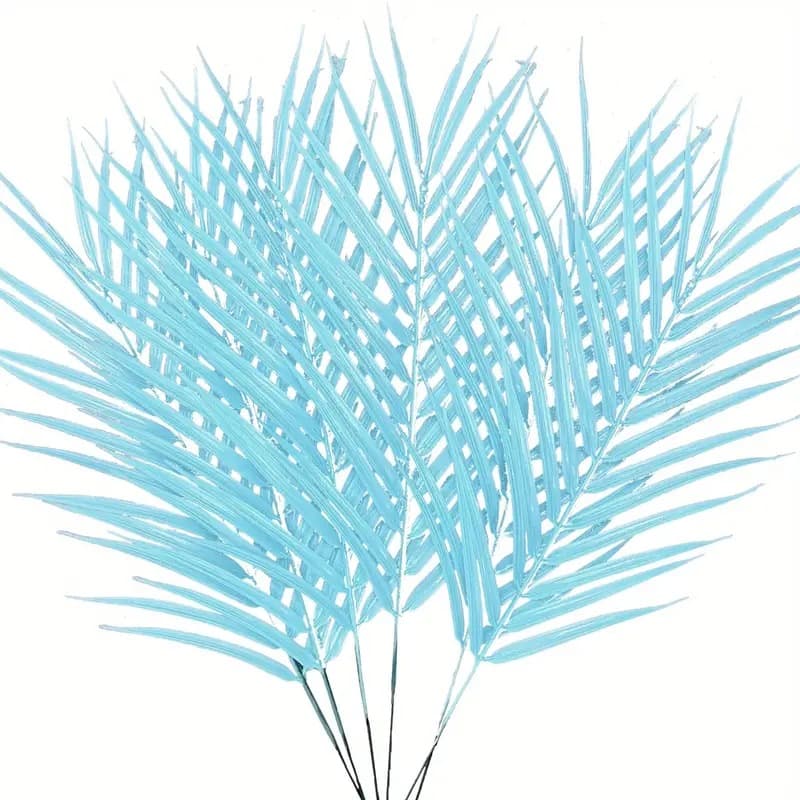 Cross -border artificial palm leaf simulation tropical plant flower indoor and outdoor DIY accessories wedding birthday party decoration 5