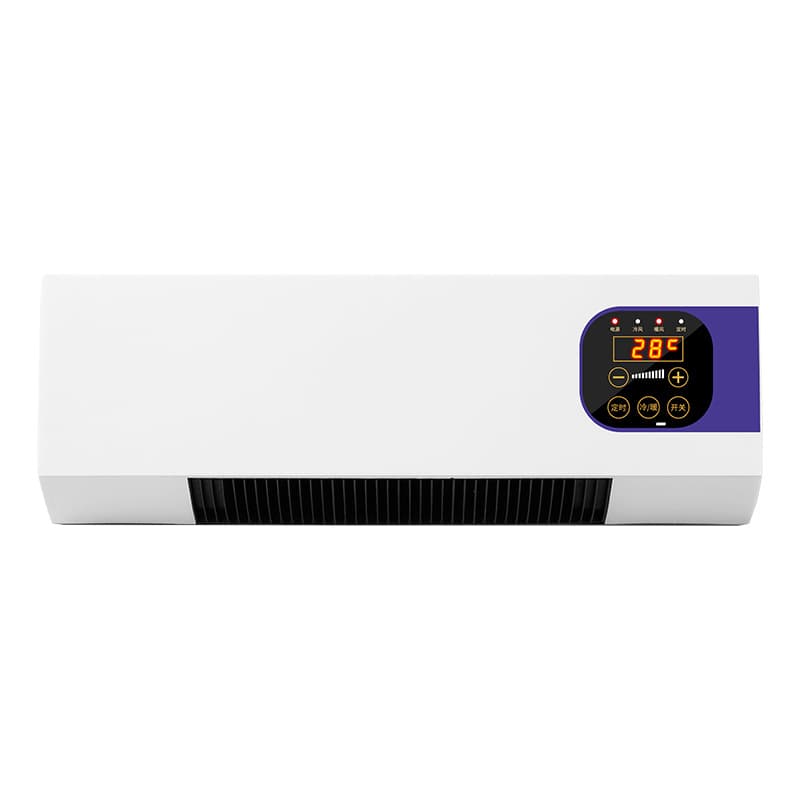 Heater wall-mounted household remote control heater bathroom electric heater energy-saving fast heating silent electric heater small 5