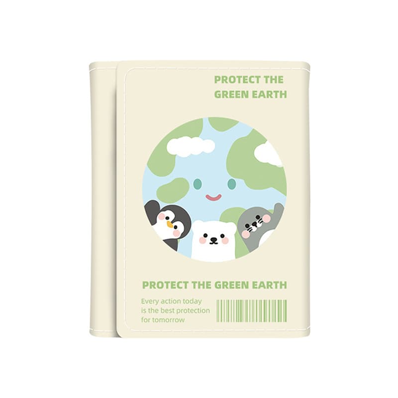 Short wallet, card holder, cute genuine bag, 2023 collection 5