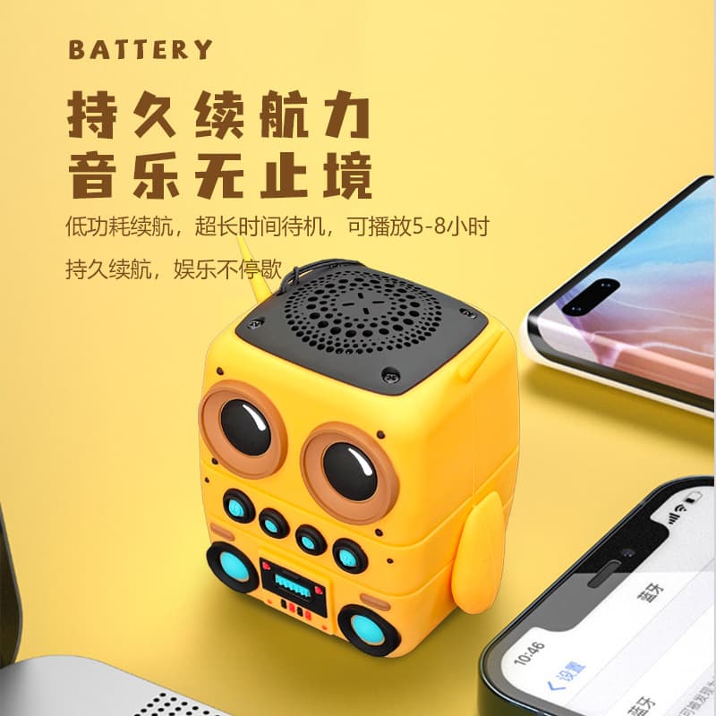 2024 new cartoon owl outdoor waterproof waterproofing speakers series Bluetooth audio souvenirs 3