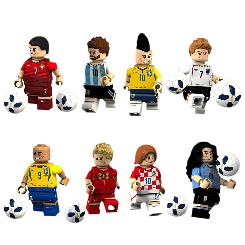 G0103 G0104 G0112 XP013-020 G0163 sports football player player building block minifigure 5