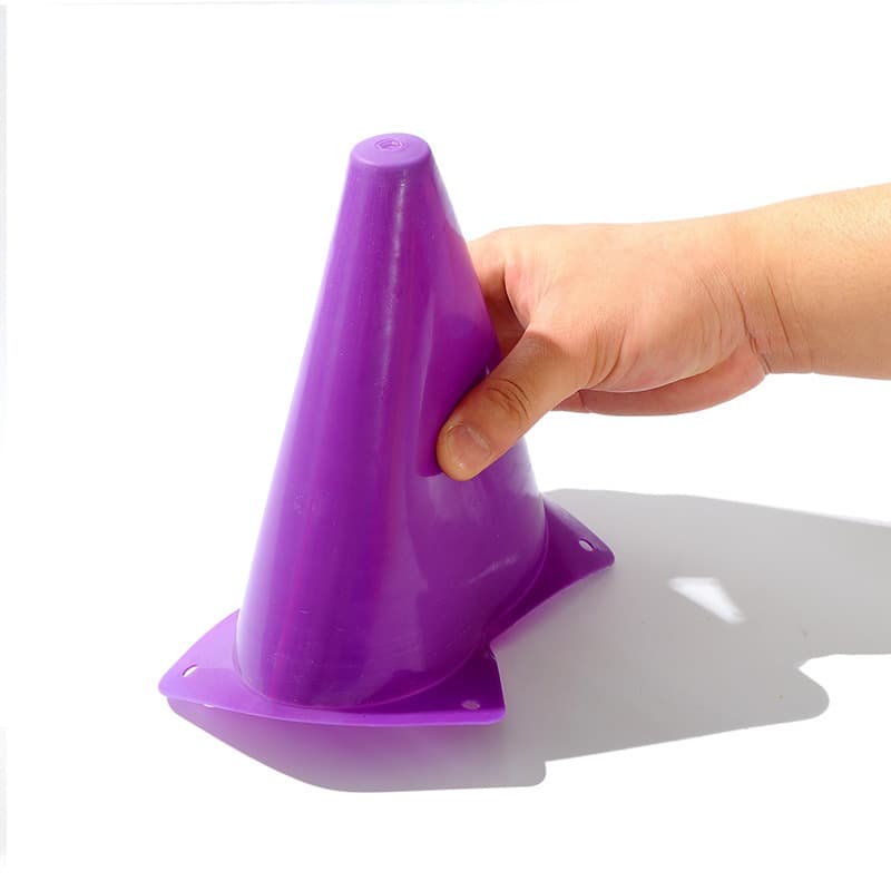 Colorful plastic travel equipment for training, football rings 4