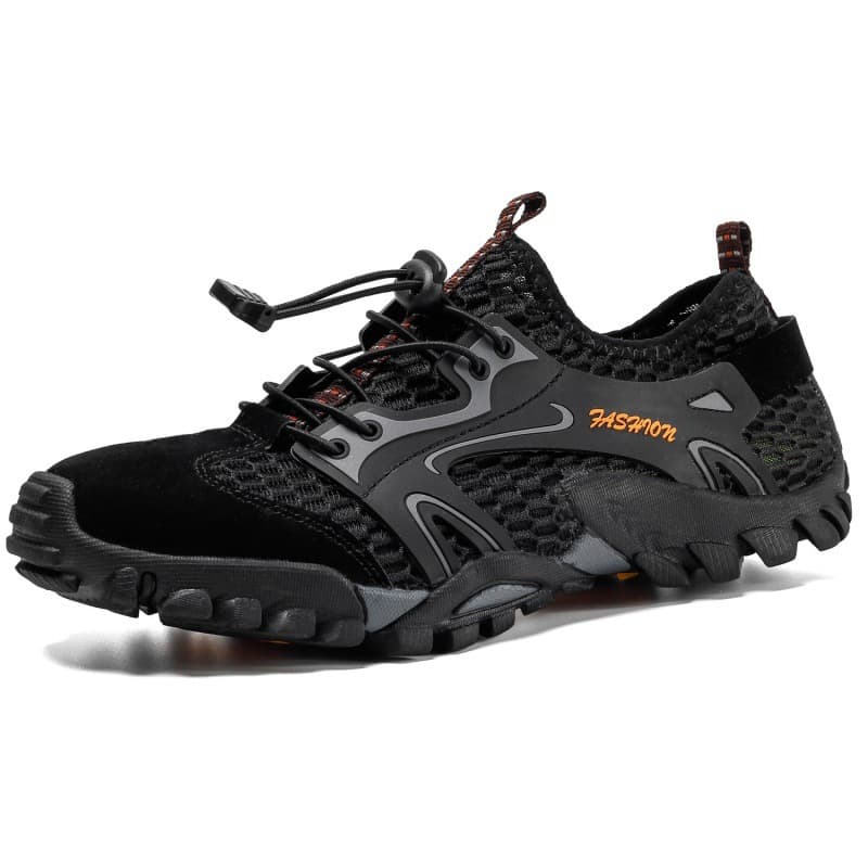 Men's hiking shoes, non-slip, anti-cut, cross-country hiking, high-top river tracing shoes, men's Shuoxi durable, quick-drying, amphibious beach