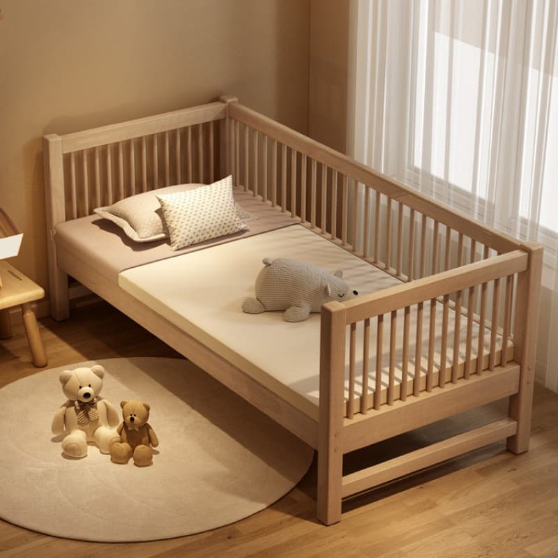 Ecological crib from natural wood for side table for bed for men and women