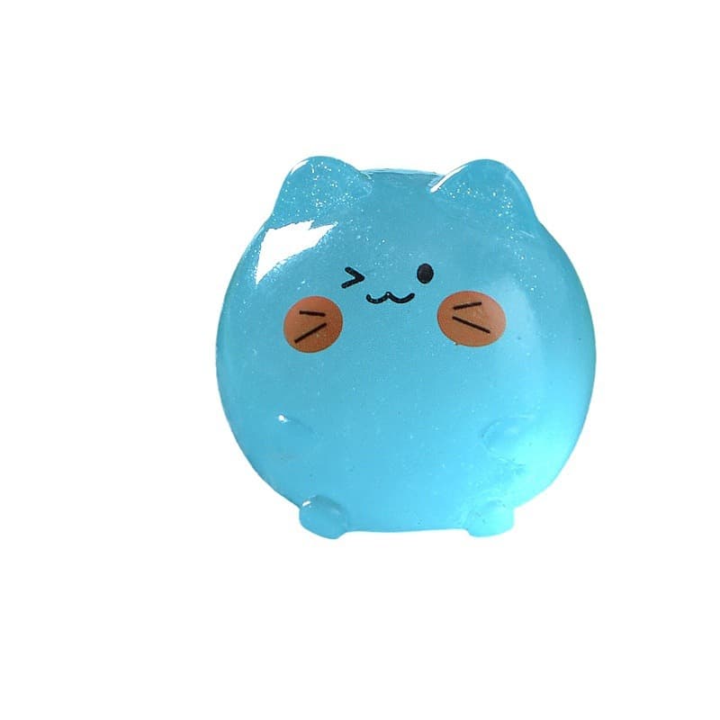 (Cross-border trading), cute cartoon resin decor, transparent accessories 5