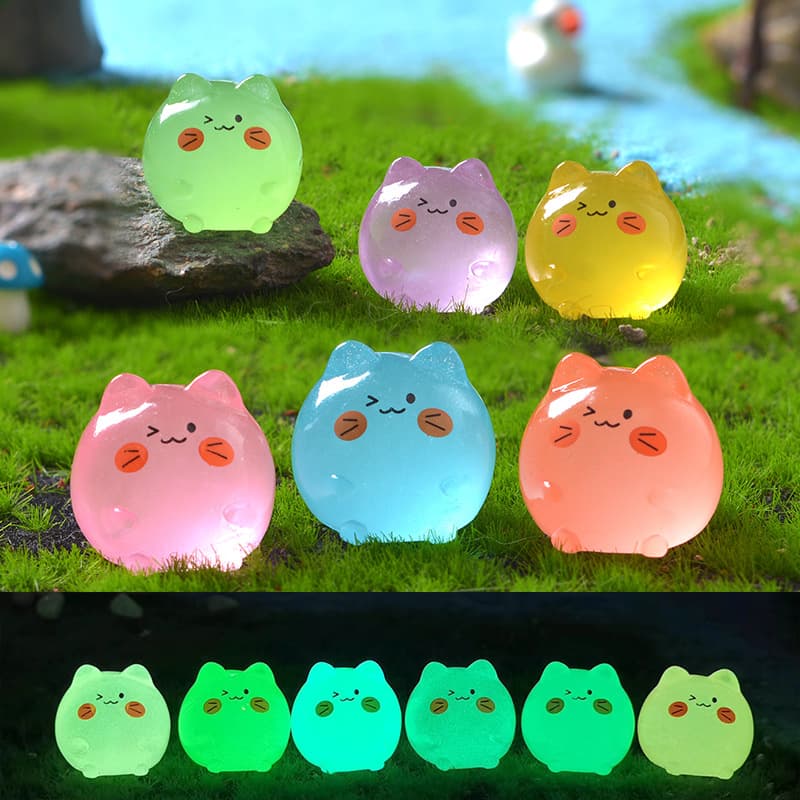 (Cross-border trading), cute cartoon resin decor, transparent accessories 1