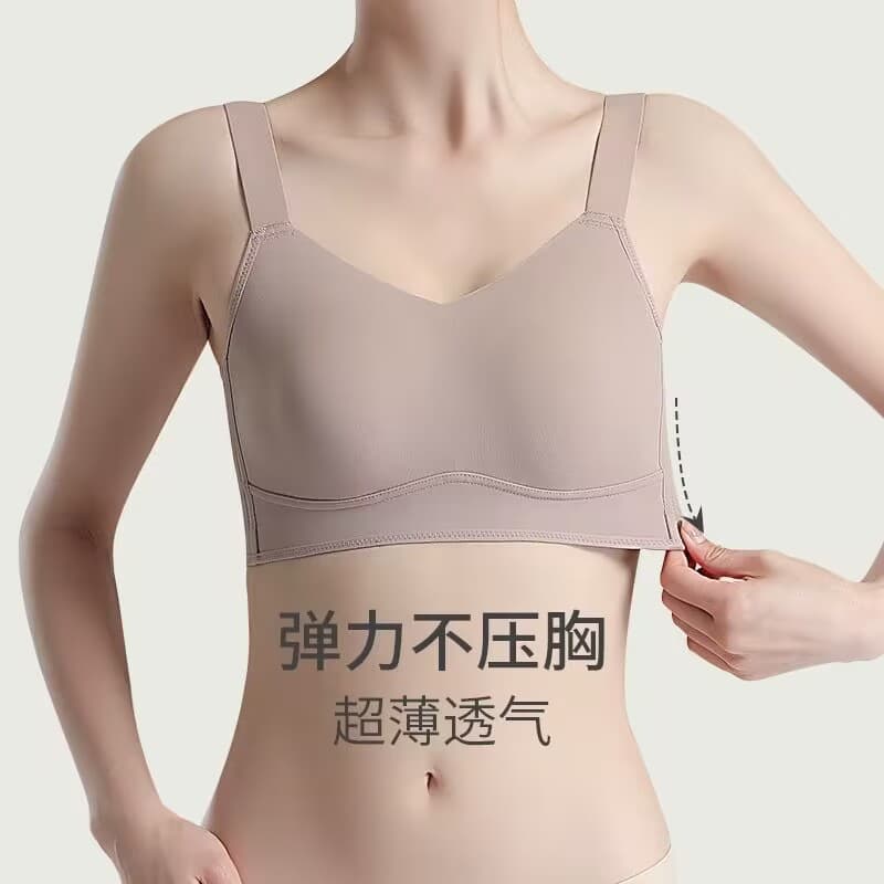 Underwear, push up bra, summer thin wireless bra 4