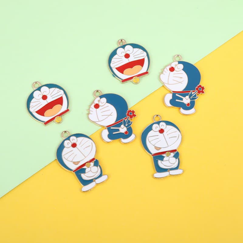 Cartoon cute accessory with accessories, pendant, Doraemon, DIY 2