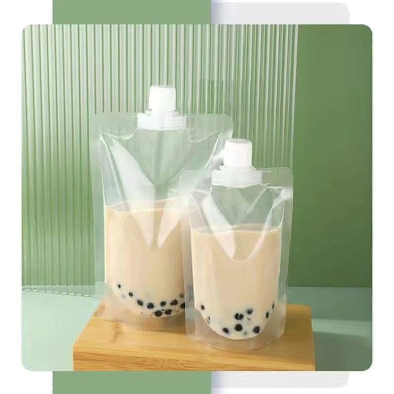 Nozzle, pack, coffee transparent container 4
