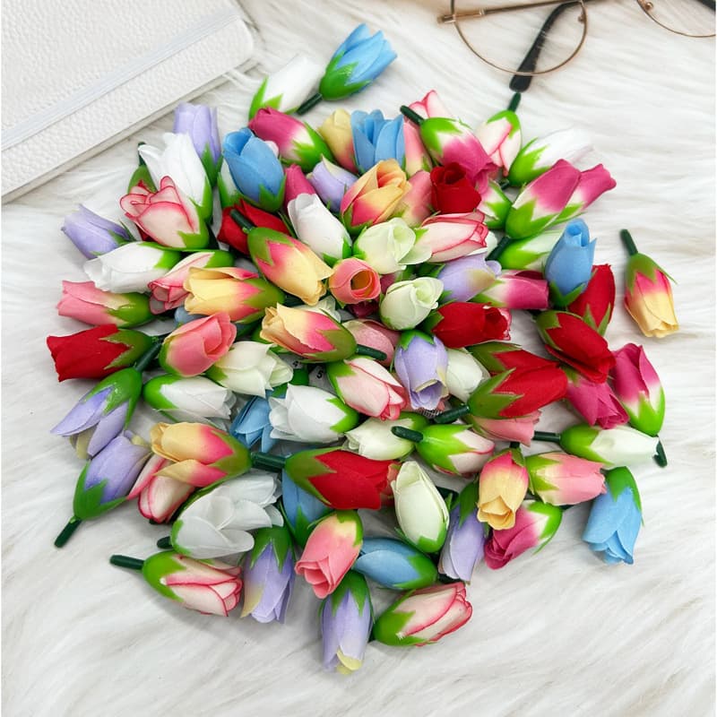 DIY simulation flower orchid buds sugar box breast decorative home decoration wedding flower flower material material 1