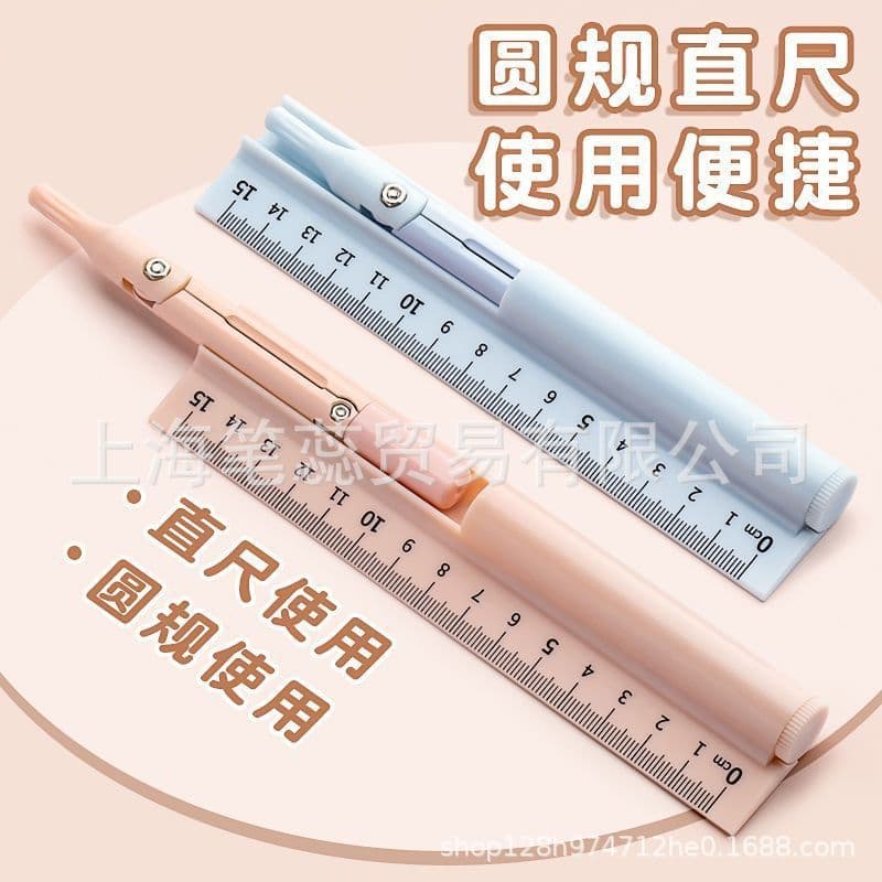 Universal 3-in-1 Ruler & Pencil - Durable Student Tool 4