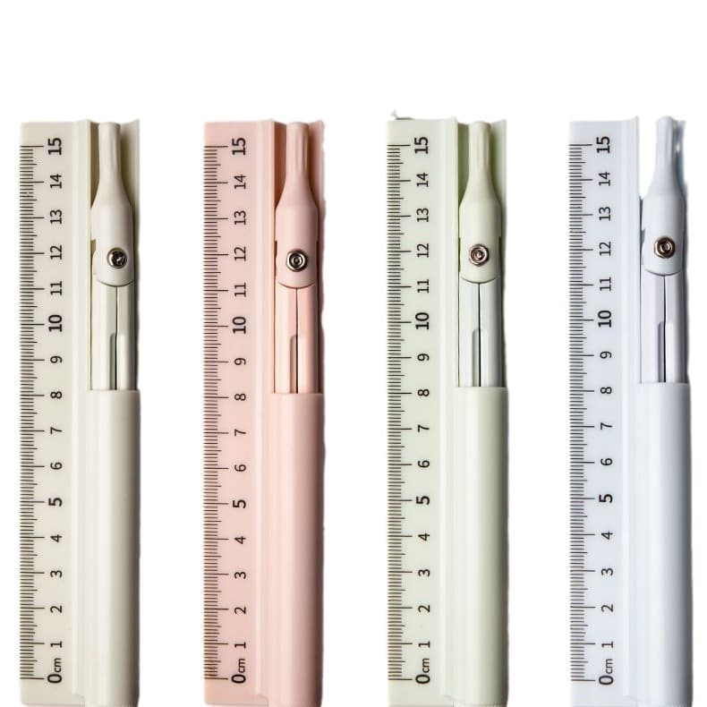 Universal 3-in-1 Ruler & Pencil - Durable Student Tool 5