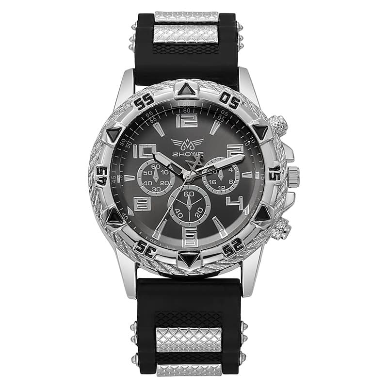 Dial, neon quartz fashionable men's watch, (Physicals) 5