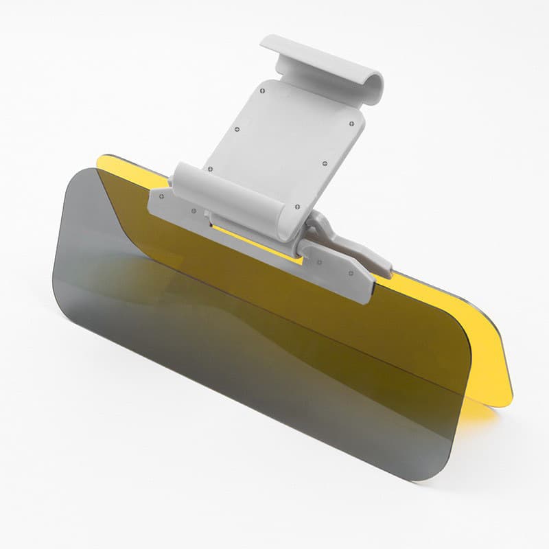Cross -border automotive anti -light lamp sunscreen plate mirror anti -dizziness mirror driver goggles mirror day and night double -use button shading 5