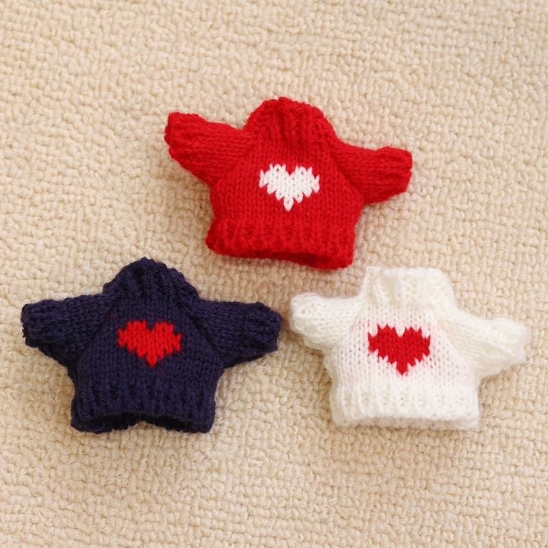 Sweater, doll with accessories, cotton toy, 14cm, 10 cm, children's clothing 2
