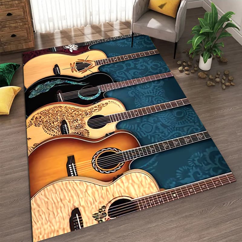 Music non-slip carpet, piano, musical instruments 1