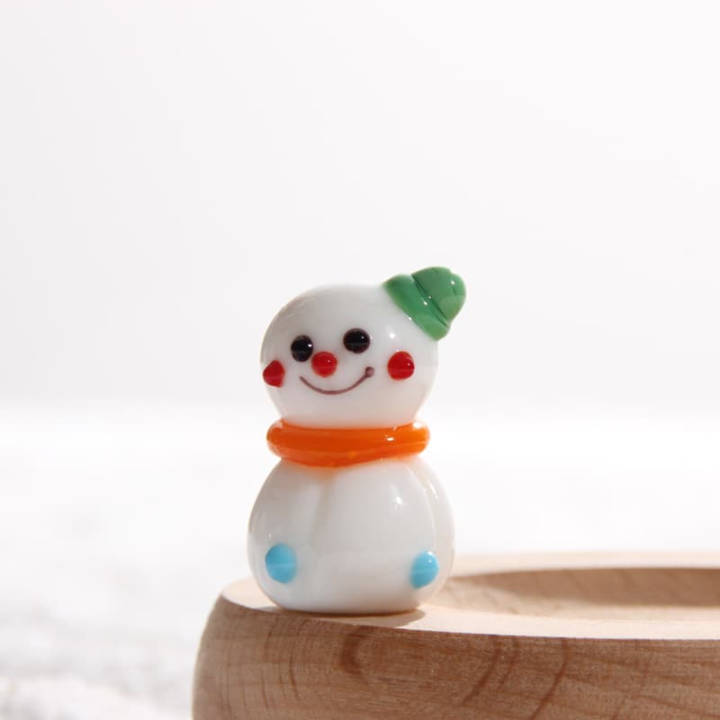 Christmas children's gift small glass Christmas tree creative desktop ornaments New Year exchange glass crafts 3
